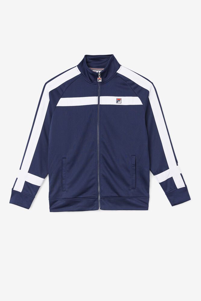 Fila Jakke Herre Marineblå Renzo 805342-KDA